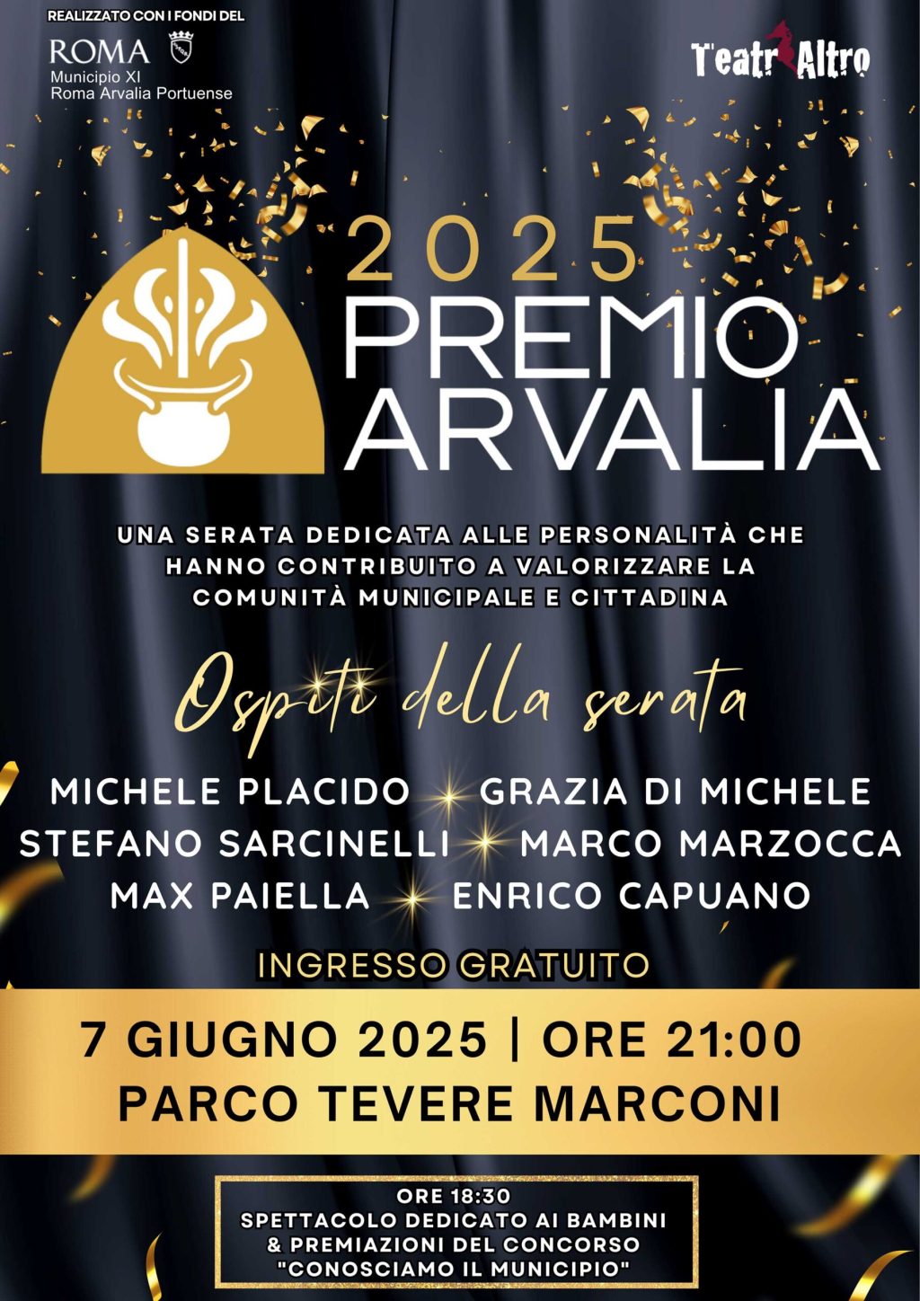 Locandina Premio Arvalia 2025  - 1