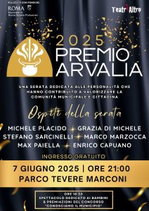 Locandina Premio Arvalia 2025  - 1