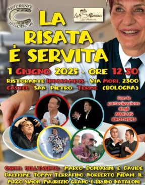 Salute/"Io ci sono", a Castel San Pietro pranzo-spettacolo contro neurofibromatosi