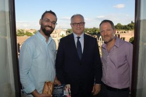 M.O./M.O., attivisti Inon e Abu Sarah accolti in Campidoglio da Gualtieri